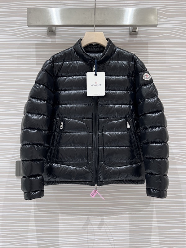Moncler Classic Gloss Down Jacket – Black