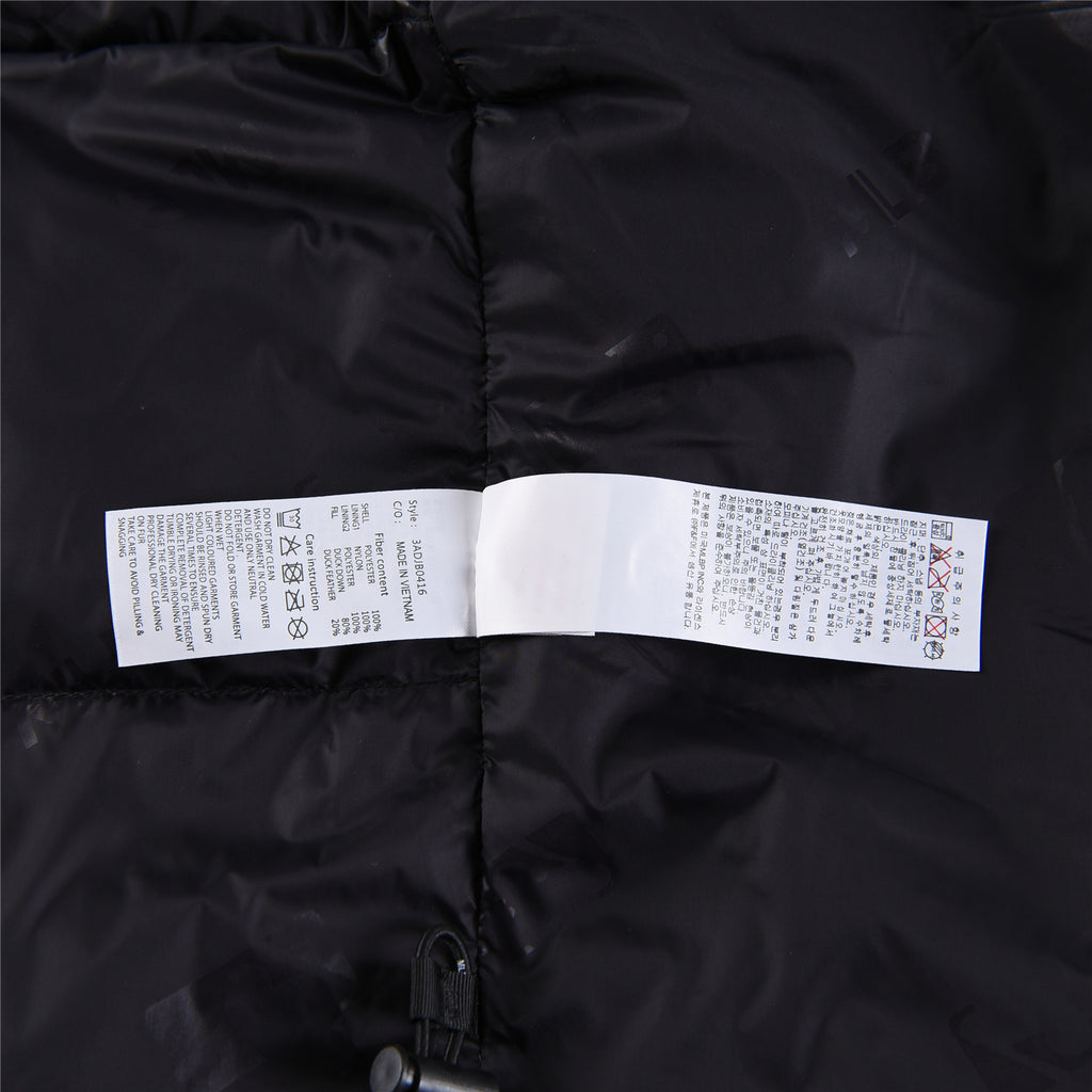 MLB NY Yankees Stand-Collar Down Puffer Jacket – Black