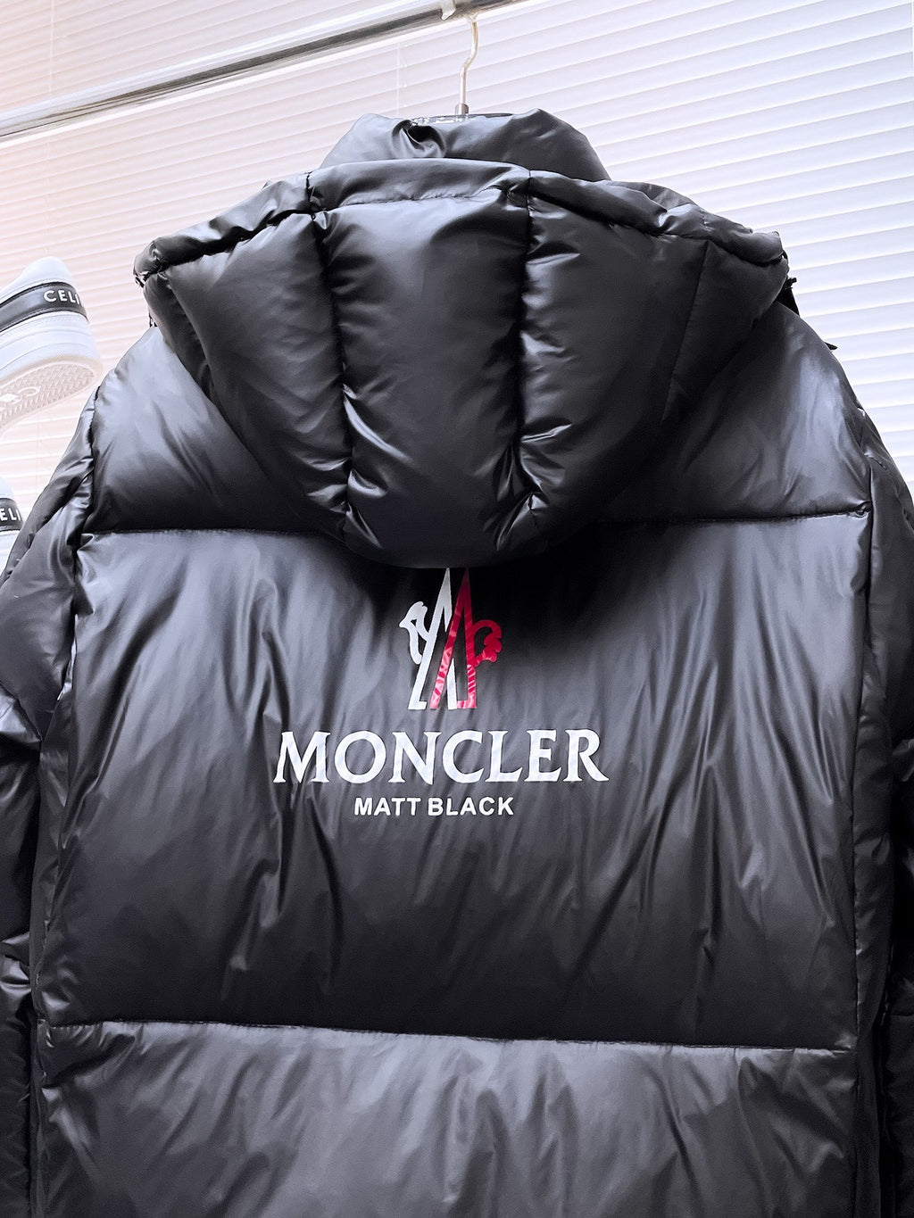 Moncler Chest Logo Oversized Down Puffer