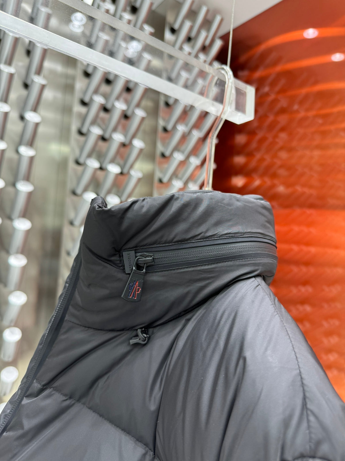 Moncler Grenoble Graphic Logo Down Jacket