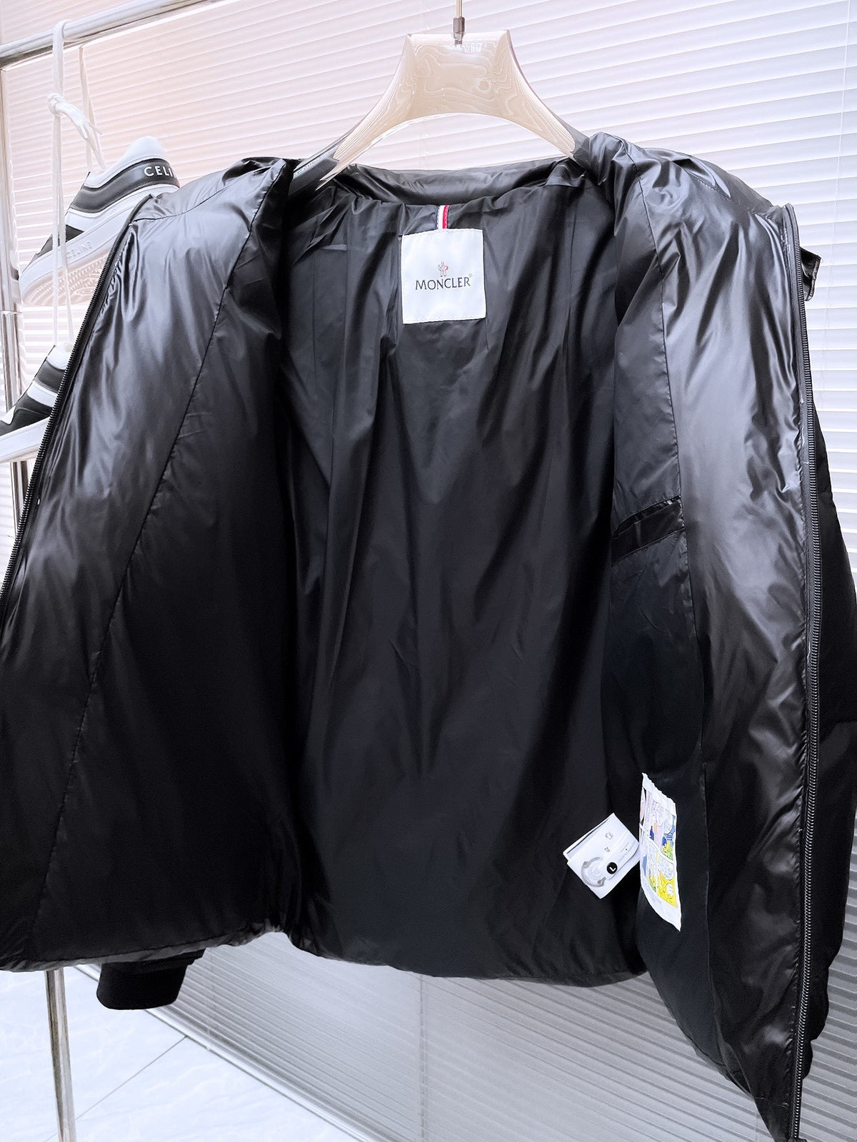 Moncler Chest Logo Oversized Down Puffer