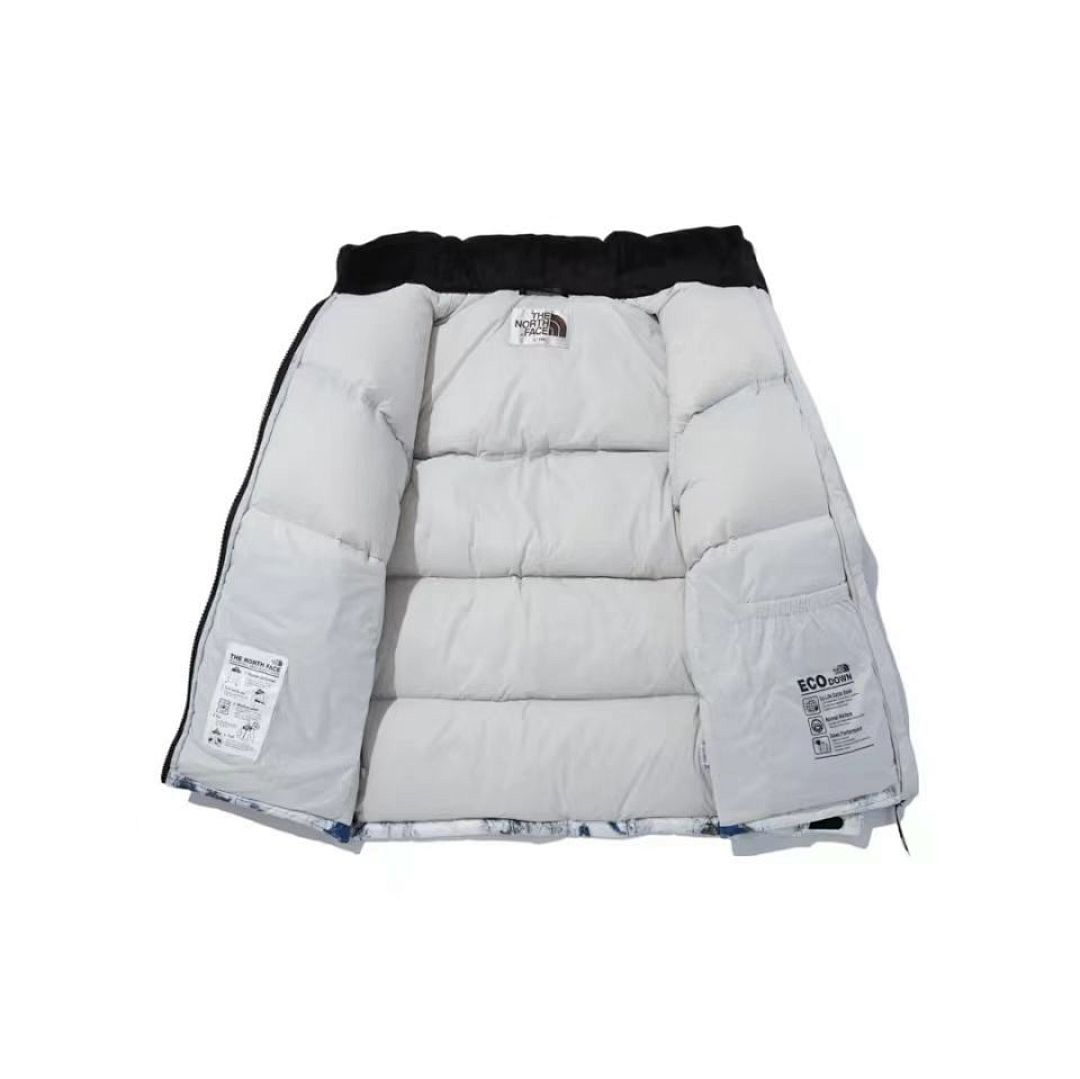 The North Face 1996 Retro Nuptse Jacket — Earth Map Print