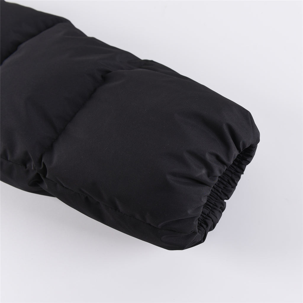 MLB NY Yankees Stand-Collar Down Puffer Jacket – Black