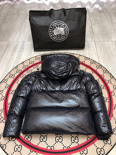 Canada Goose Arctic Program Glossy Black Puffer Jacket