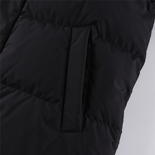 MLB NY Yankees Stand-Collar Down Puffer Jacket – Black