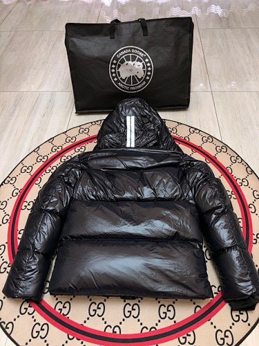 Canada Goose Arctic Program Glossy Black Puffer Jacket