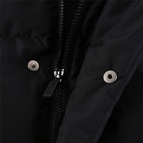 MLB NY Yankees Stand-Collar Down Puffer Jacket – Black