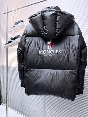Moncler Chest Logo Oversized Down Puffer