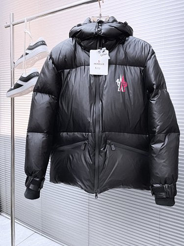 Moncler Chest Logo Oversized Down Puffer