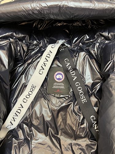 Canada Goose Arctic Program Glossy Black Puffer Jacket
