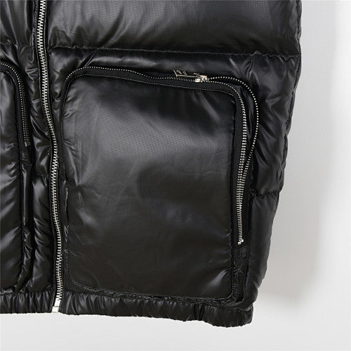Prada Re-Nylon Down Jacket with RFID Tag and Gold Hardware
