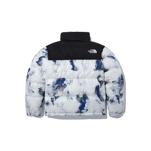 The North Face 1996 Retro Nuptse Jacket — Earth Map Print
