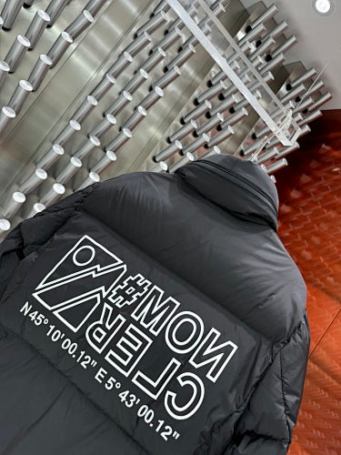 Moncler Grenoble Graphic Logo Down Jacket