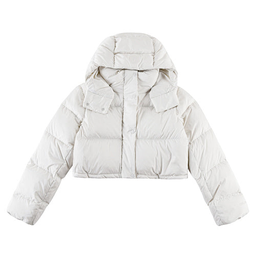 lululemon Cream Off-White Down Puffer Jacket with RDS-Certified Fill