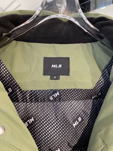 MLB NY Yankees Down Parka – Olive Green | Faux Fur Hood