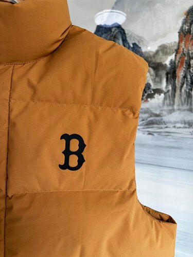MLB Boston Red Sox Down Vest – Mustard Yellow