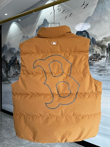 MLB Boston Red Sox Down Vest – Mustard Yellow