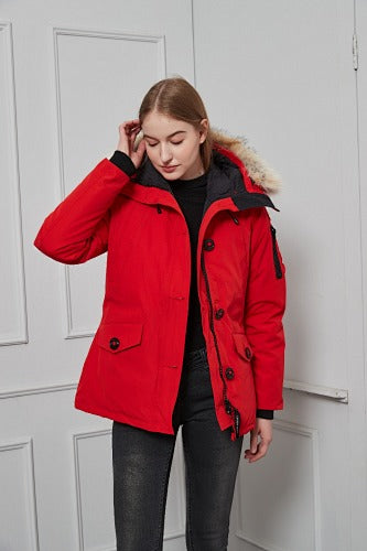 Canada Goose Chilliwack Bomber in Red