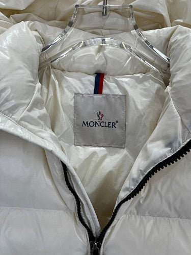 Moncler Hooded Down Jacket – Cream