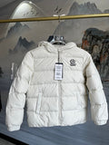 MLB New York Yankees Kids Hooded Down Jacket with Chest NY Logo Patch