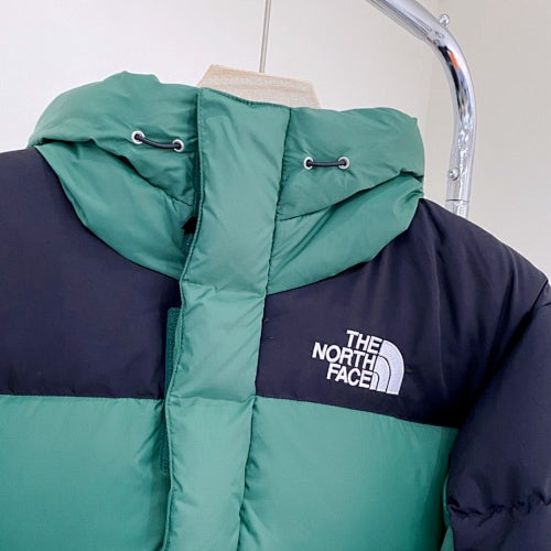 The North Face Two-Tone Colourblock Hooded Down Parka with Embroidered Chest Logo