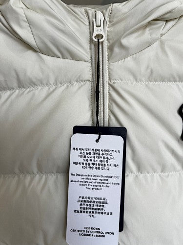 MLB New York Yankees Kids Hooded Down Jacket with Chest NY Logo Patch