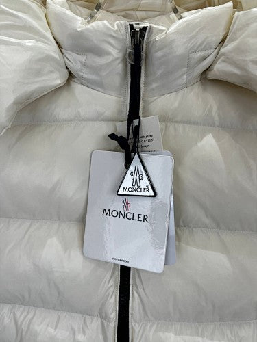 Moncler Hooded Down Jacket – Cream