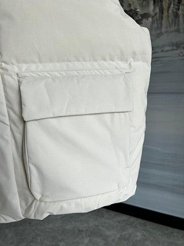 MLB Boston Red Sox Down Vest – Cream
