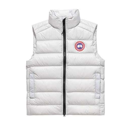 Canada Goose White Packable Down Jacket with Stuff Sack
