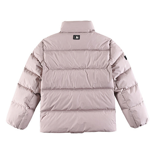 MLB NY Yankees Stand-Collar Down Puffer Jacket – Dusty Pink
