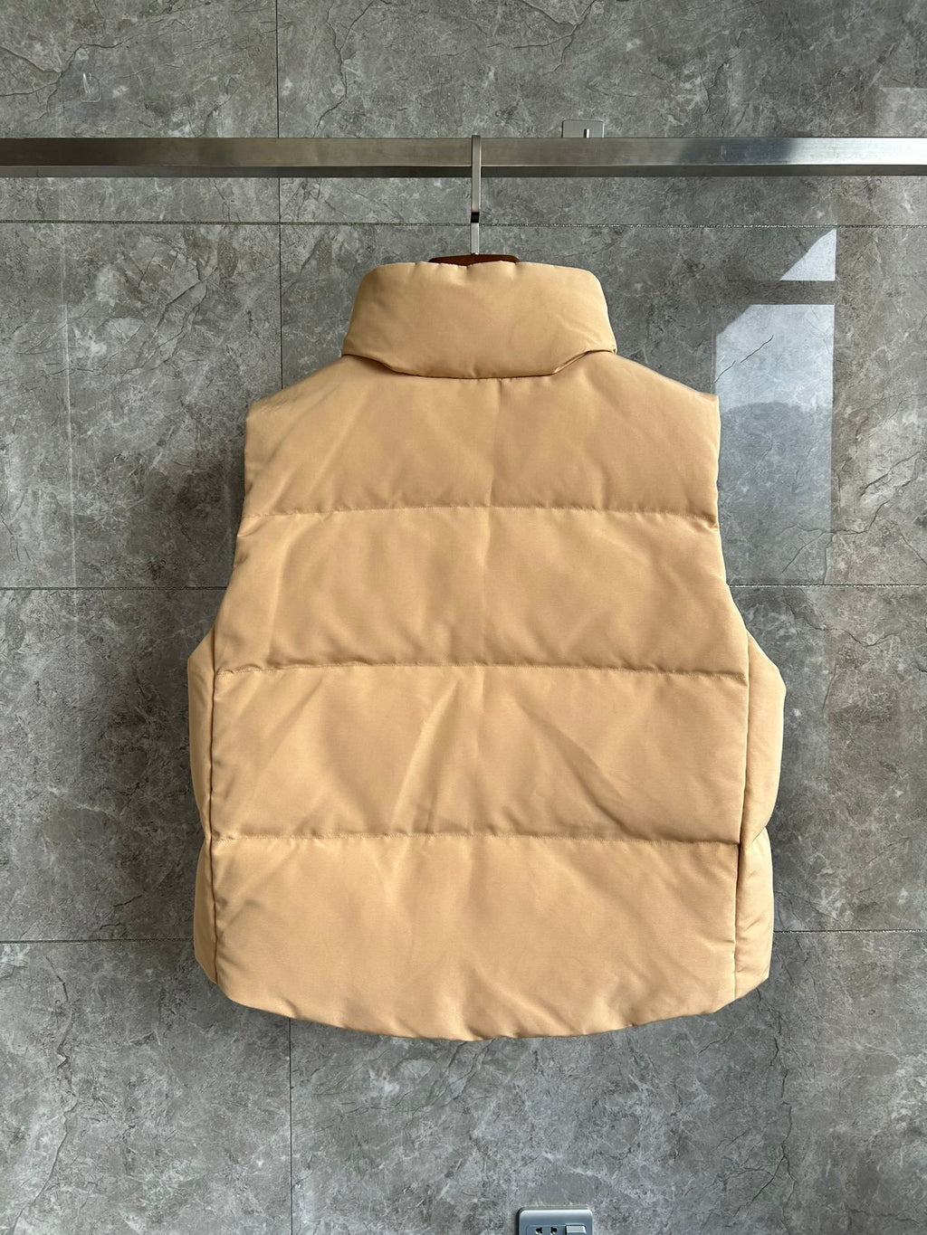 Canada Goose Arctic Program Butter Yellow Down Vest with Tonal Badge