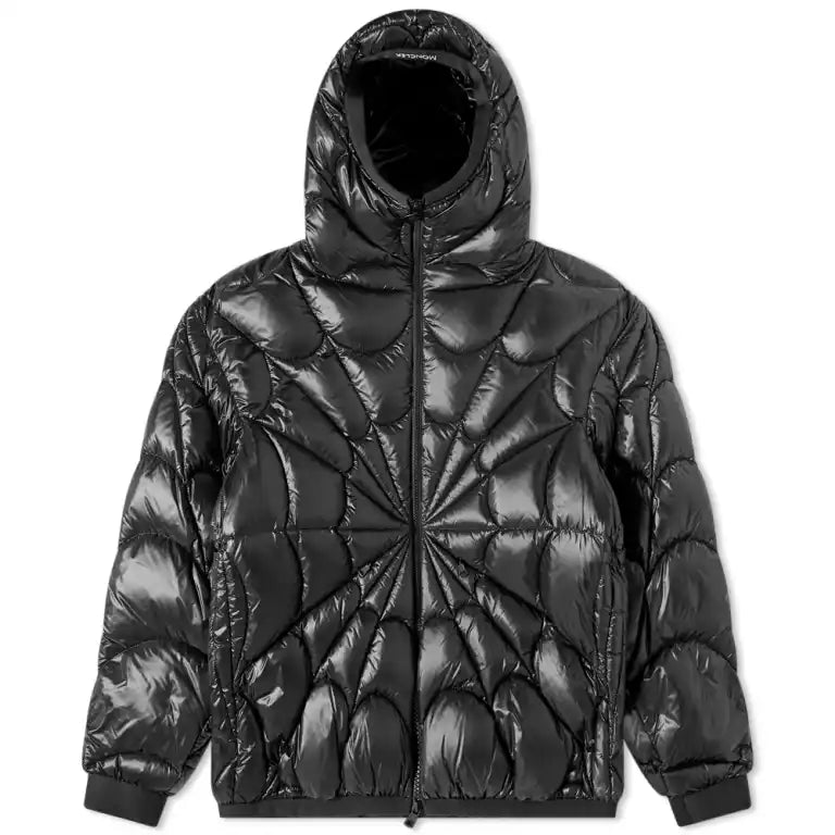Moncler Starburst Quilted Hooded Down Jacket