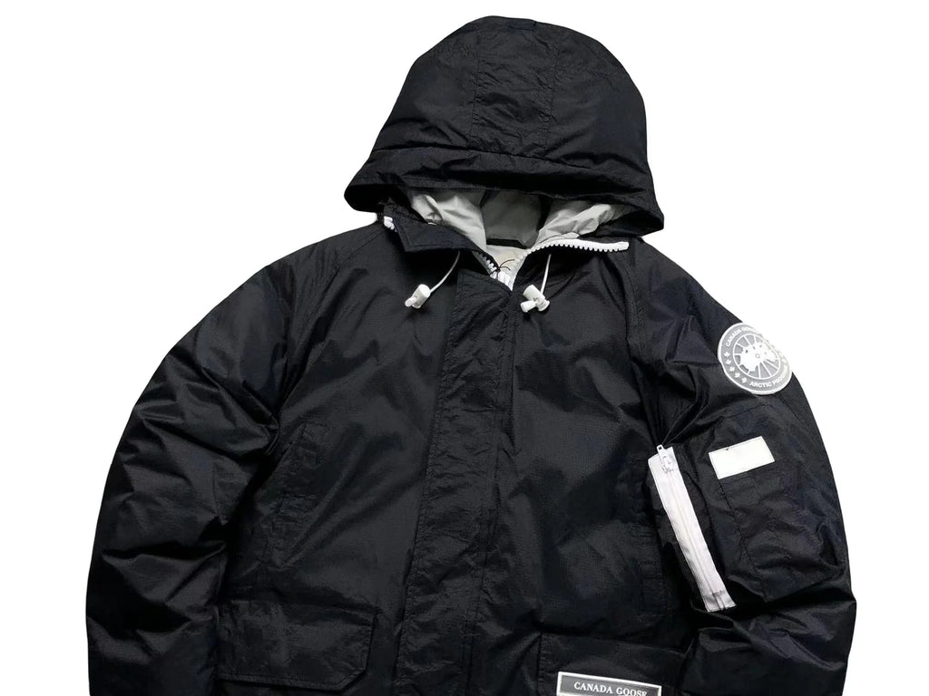 Canada Goose Black Hooded Down Parka