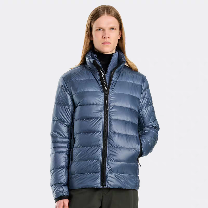 Canada Goose Men's Navy Blue Slim-Fit Lightweight Down Jacket