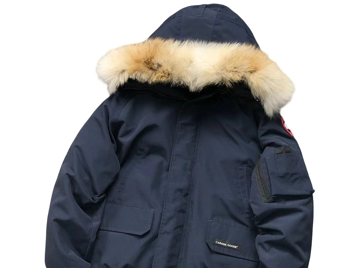 Canada Goose Black Hooded Down Parka
