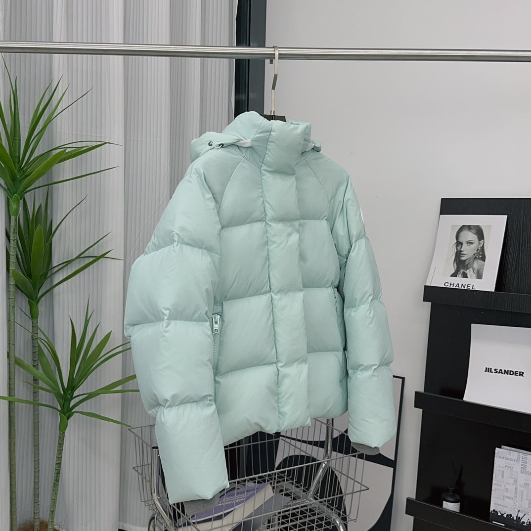 Canada Goose Oversized Grid-Baffle Hooded Puffer