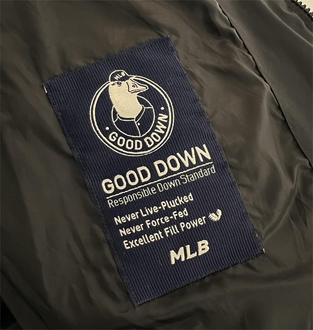 MLB Long Hooded Down Coat