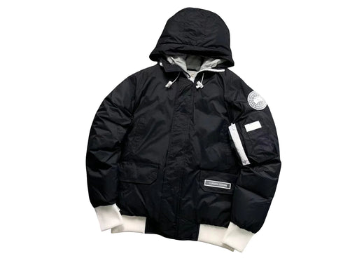 Canada Goose Black Hooded Down Parka