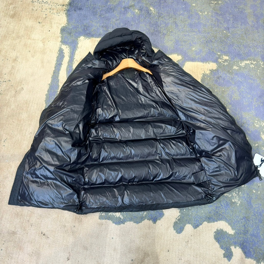Moncler Long Hooded Down Jacket