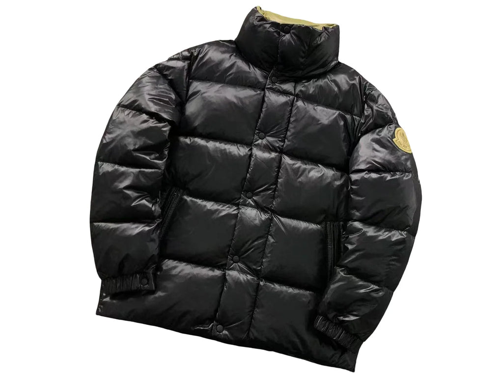 Moncler Oversized Gold Badge Down Jacket