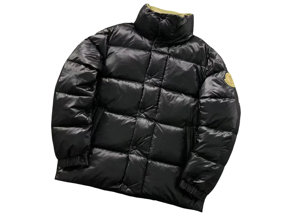 Moncler Oversized Gold Badge Down Jacket