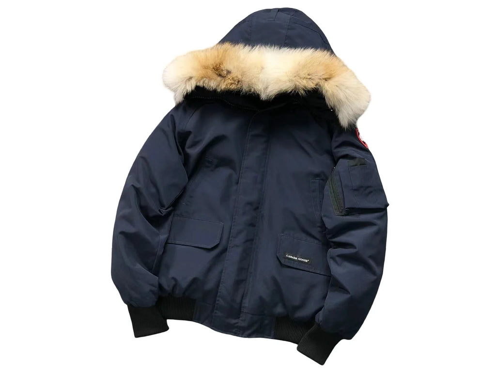 Canada Goose Black Hooded Down Parka