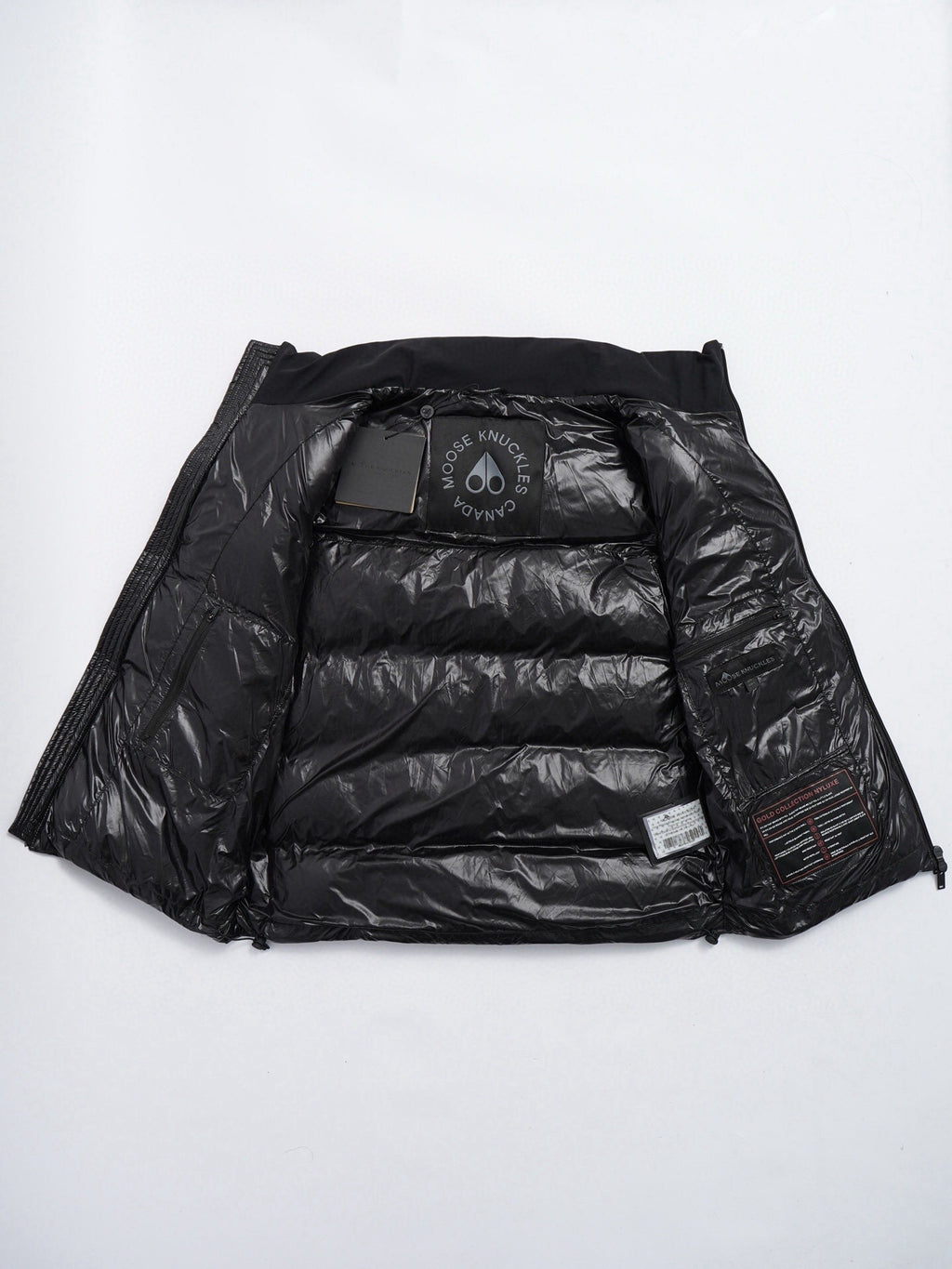 Moose Knuckles Acrylic Badge Down Vest