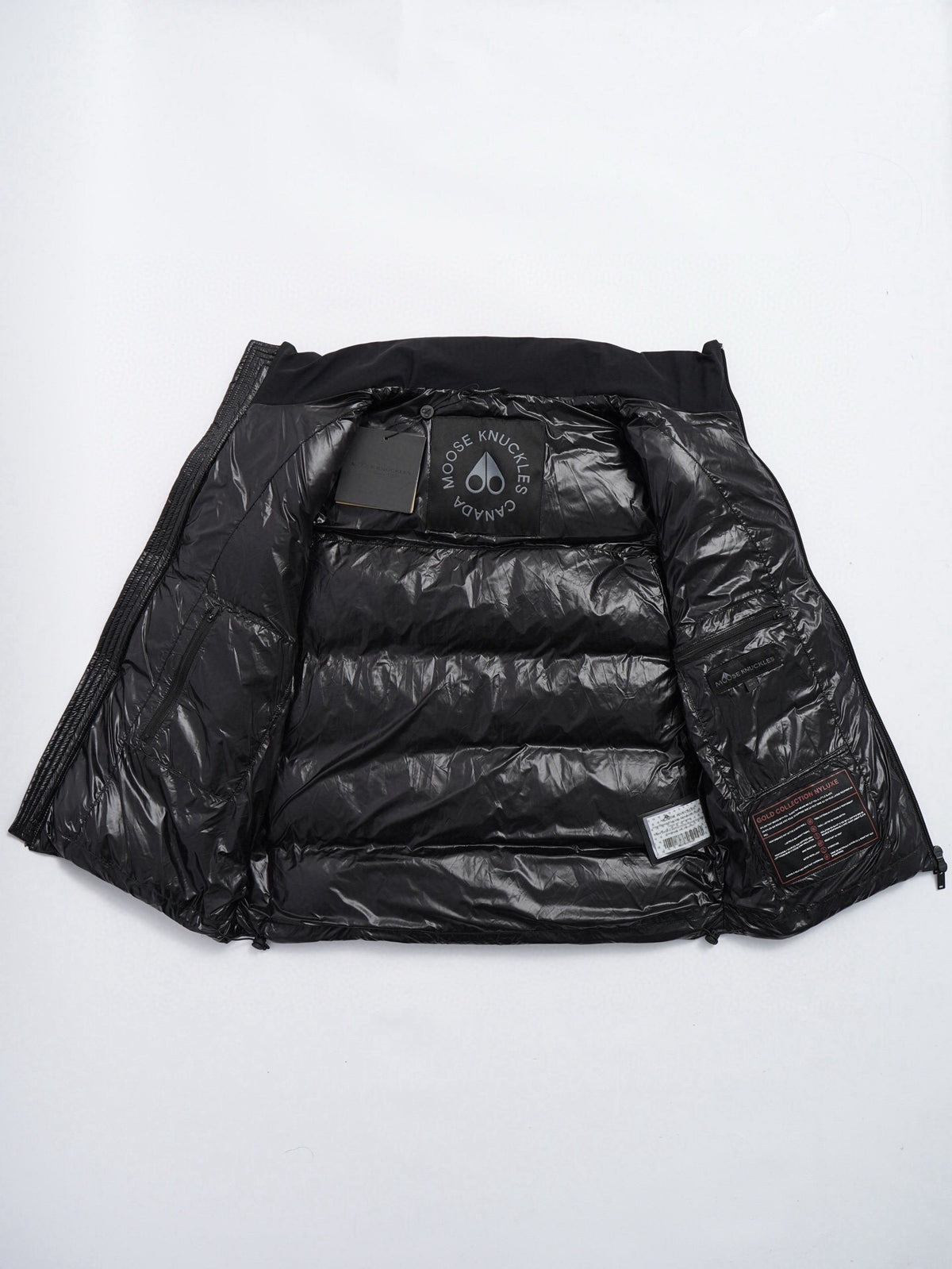 Moose Knuckles Acrylic Badge Down Vest