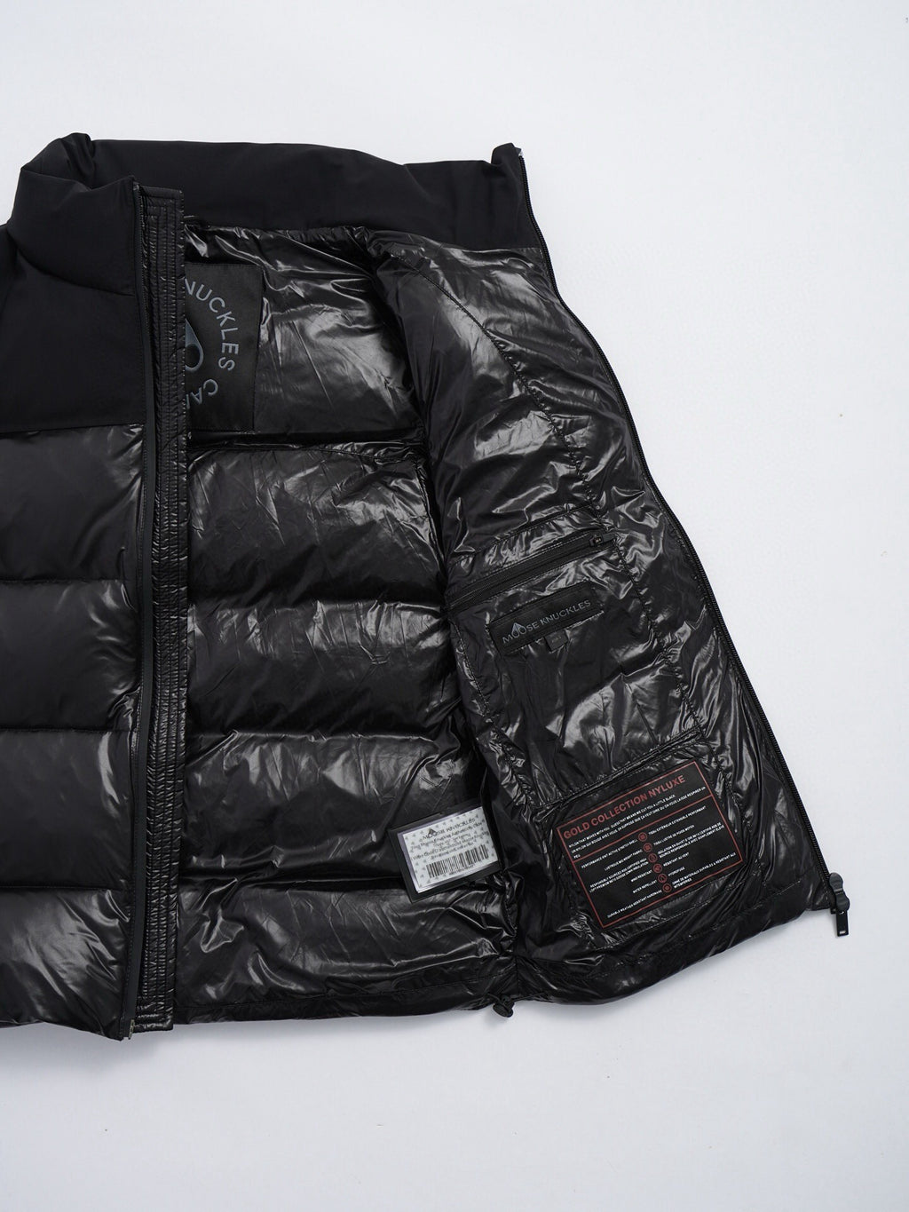 Moose Knuckles Acrylic Badge Down Vest