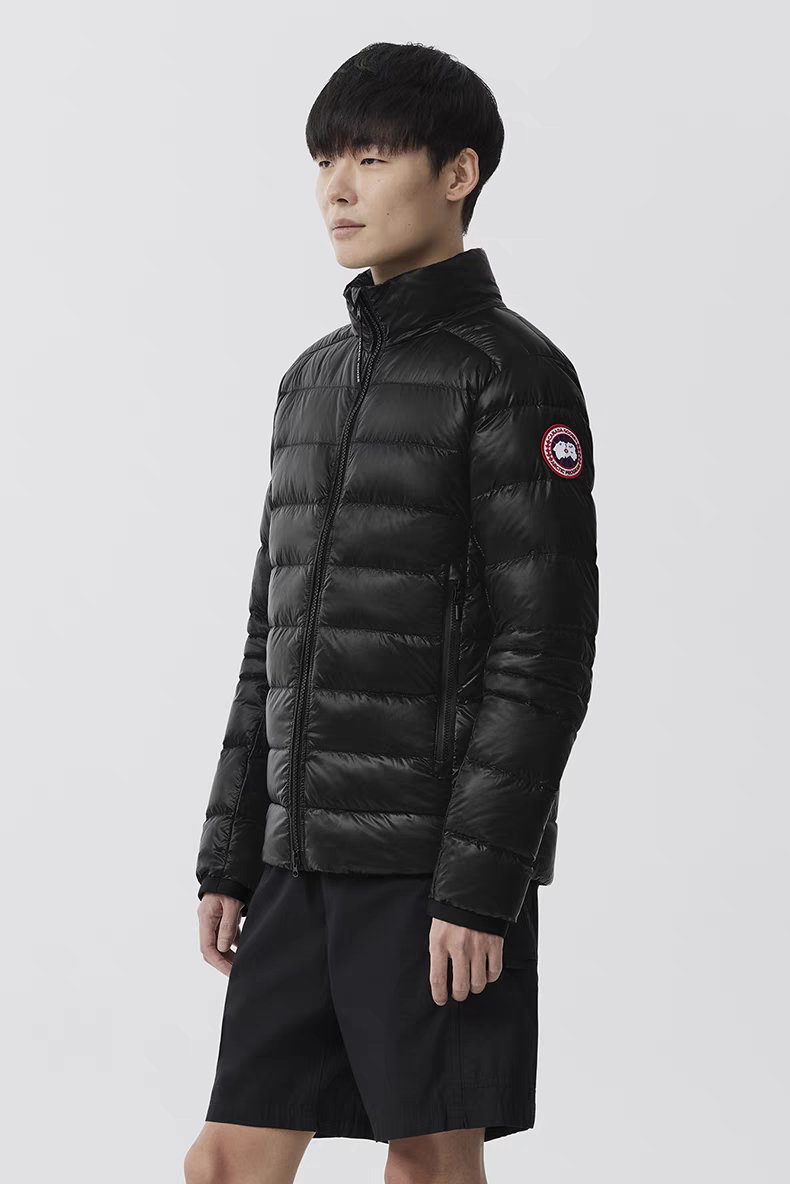 Canada Goose Men's Slim-Fit Lightweight Black Down Jacket