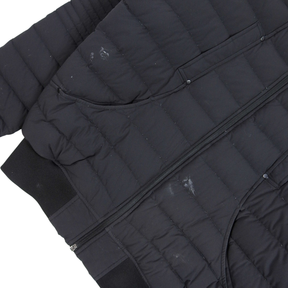 Moncler Quilted Down Bomber Jacket