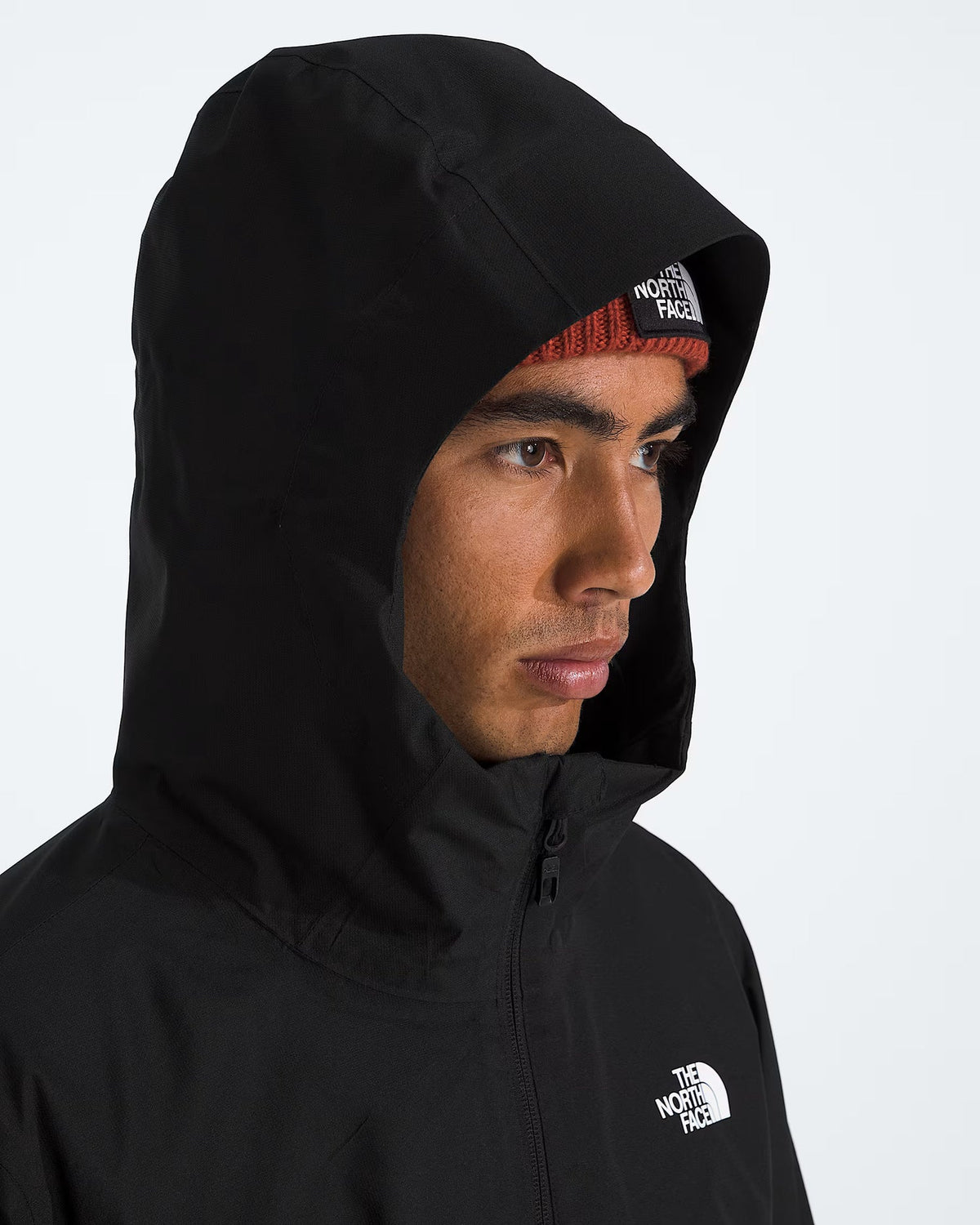 The North Face DryVent Waterproof Hooded Shell Jacket Black