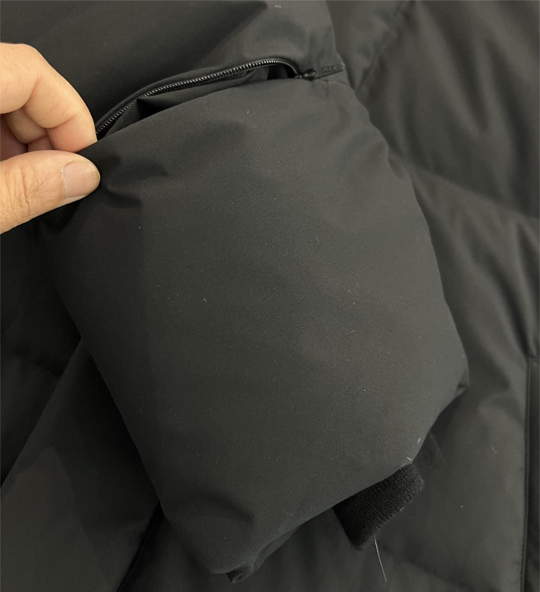 MLB Long Hooded Down Coat