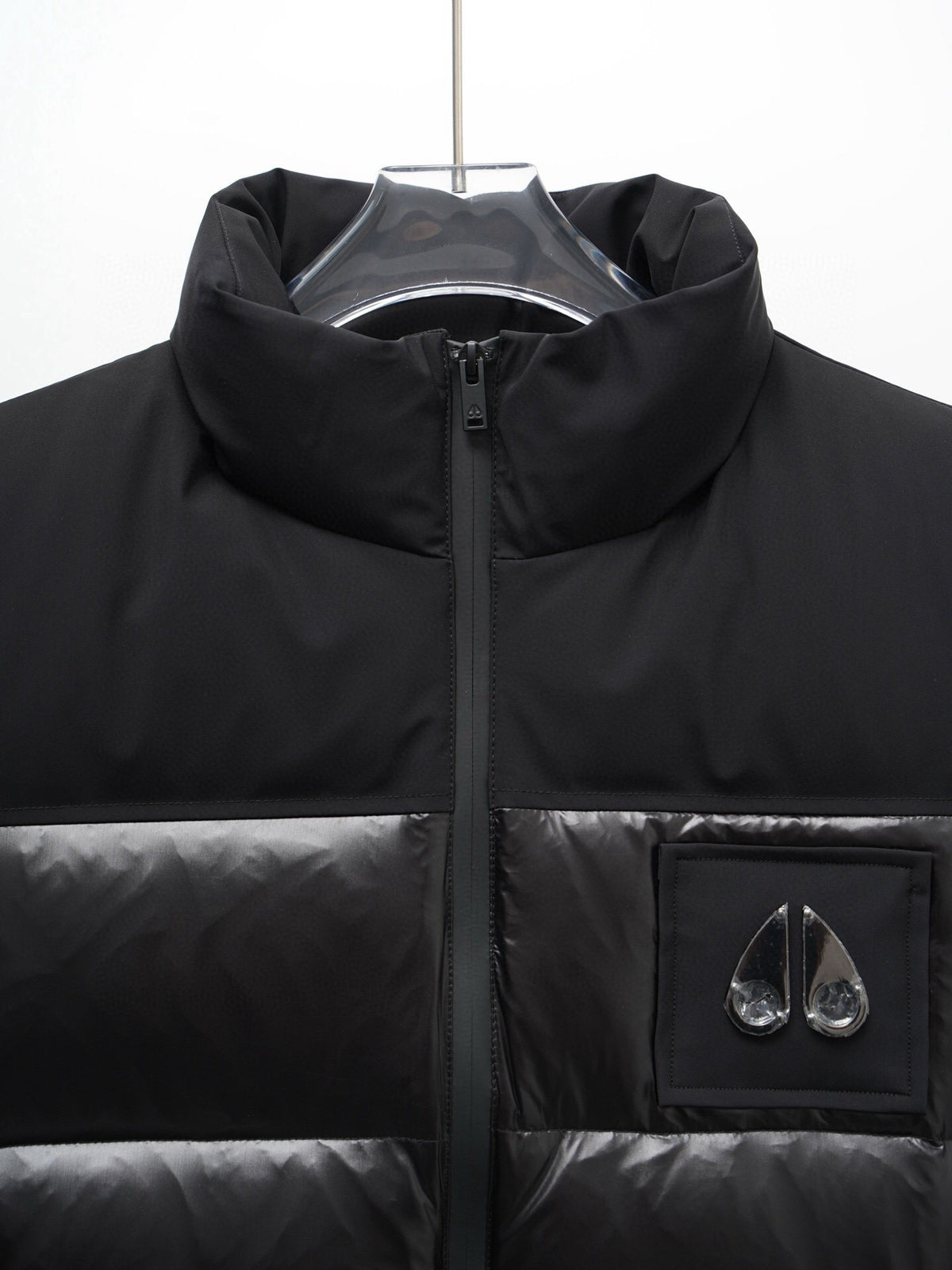 Moose Knuckles Acrylic Badge Down Vest